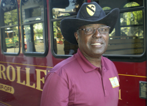 Meet the Alamo Trolley Guide Leroy